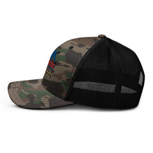 Load image into Gallery viewer, Comedic Therapy Camouflage trucker hat