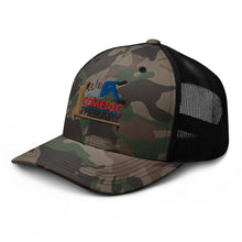 Load image into Gallery viewer, Comedic Therapy Camouflage trucker hat