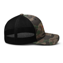 Load image into Gallery viewer, Comedic Therapy Camouflage trucker hat