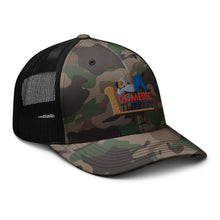 Load image into Gallery viewer, Comedic Therapy Camouflage trucker hat