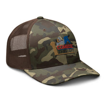 Load image into Gallery viewer, Comedic Therapy Camouflage trucker hat