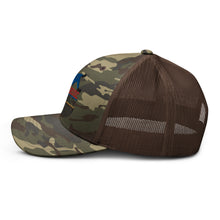 Load image into Gallery viewer, Comedic Therapy Camouflage trucker hat
